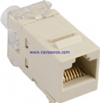 CAT6  Keystone Jack with dust cap(8P8C) for UTP