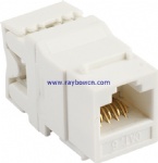 CAT6  Keystone Jack (8P8C) for UTP