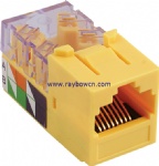 CAT6  Keystone Jack (8P8C) for UTP