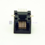 Side Entry SMT type 6P6C RJ12 RJ11 PCB jack