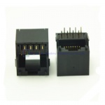 Bottom entry 8P8C RJ45 PCB modular jack