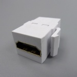 Inline 180 degree HDMI Keystone Jack