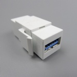 180 degree inline USB 3.0 Keystone Jack