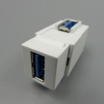 90 degree right angle USB 3.0 Keystone Jack