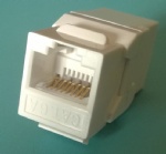 Unshielded 10Gbit Cat6A inline coupler